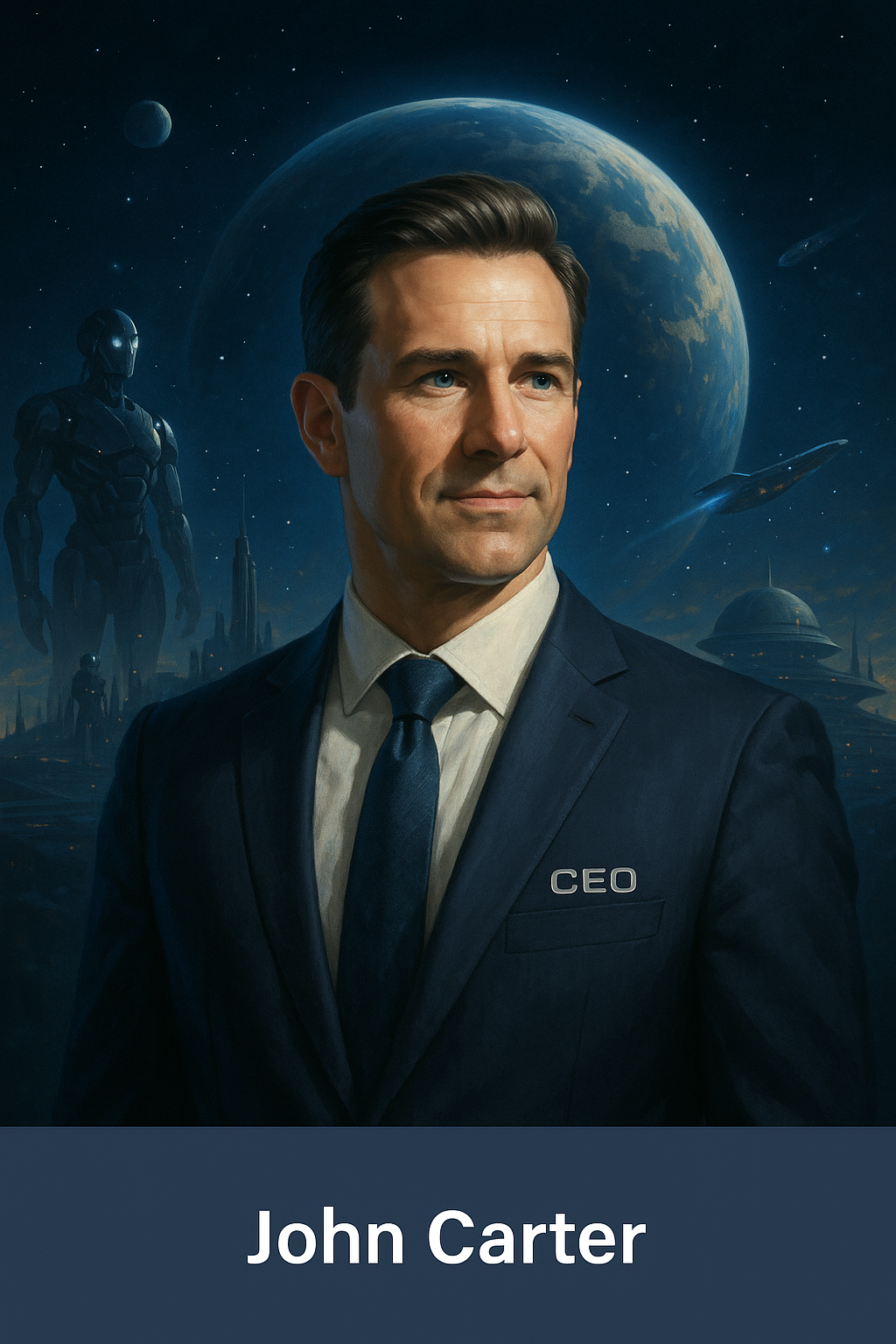 Portrait of John Carter, CEO